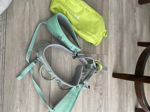 Edelrid Jayne III Climbing Harness Jade/PetrolTurquoise Green Size Small