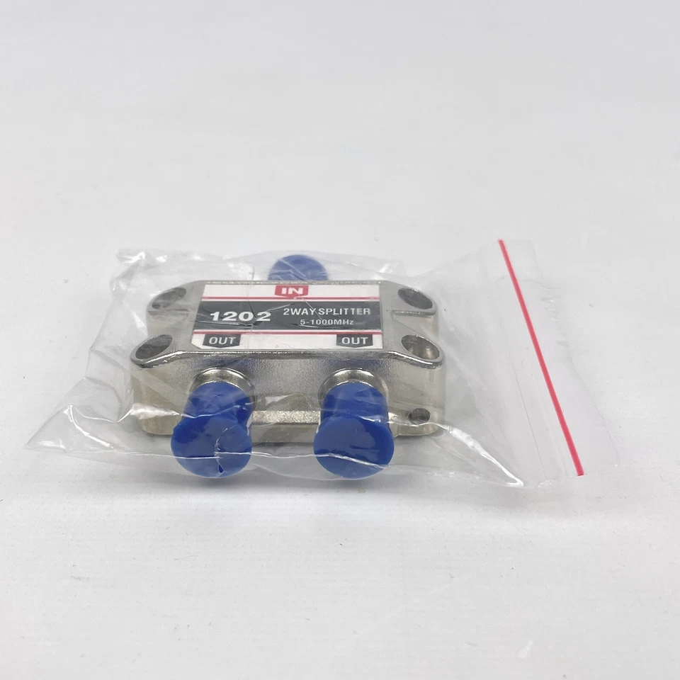 NEW Unbranded 2-way Coaxial Two Way Splitter 5-1000mhz - Image 3 of 3