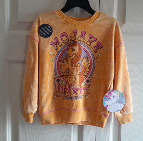 My Little Pony Toddler Girls Orange Size 4T Pullover Sweatshirt New with Tags