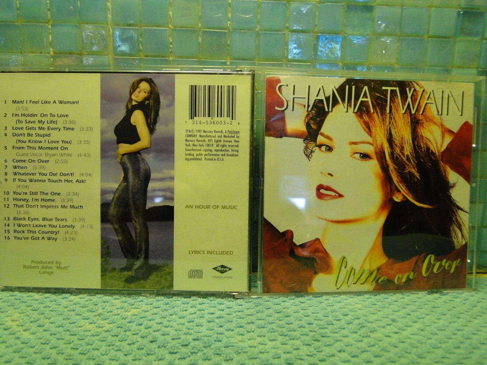 Shania Twain Come On Over CD -Buy 2 Or More CDs Pay Only 1 Shipping Fee