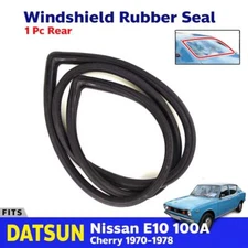 Rear Windshield Rubber Seal Weatherstrip Fits Datsun E10 100A Cherry 1970-78