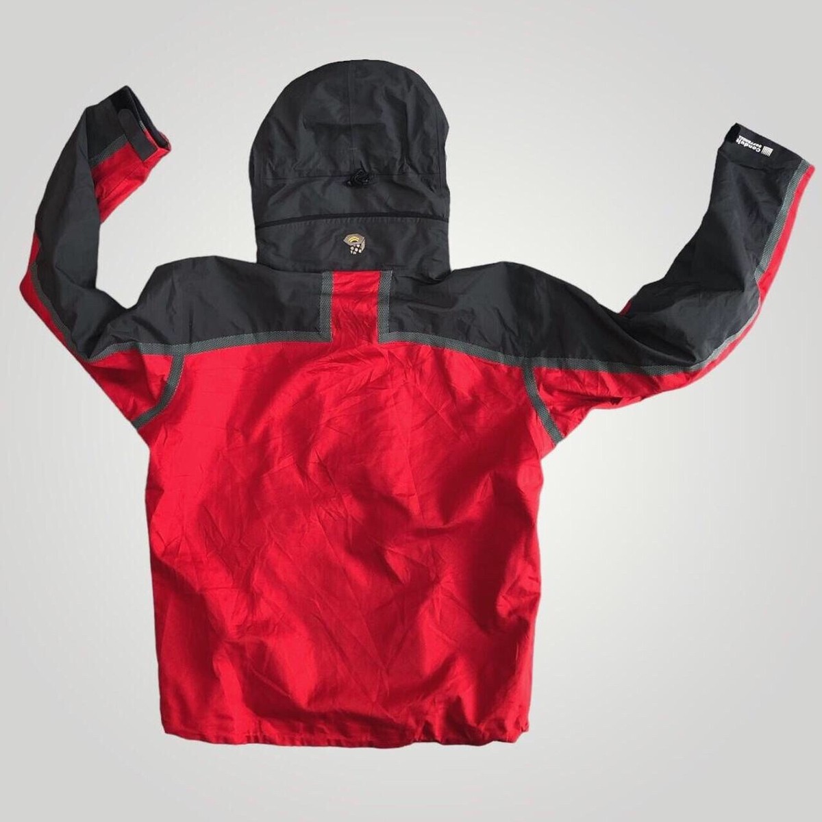 Vintage Mountain Hardwear Jacket Conduit Softshell grey red Vintage Mountain Hardwear Jacket Conduit Softshell grey red