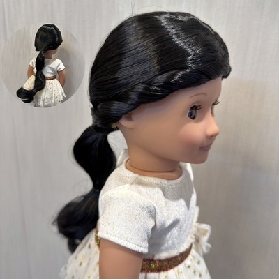 Rare American Girl Long Wig For 18'' doll Hair OG Dolls kids Gift Toys #25