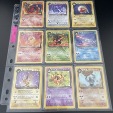 Vintage Pokémon Complete Team Rocket Set Com...