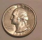 1934-P  BU Washington Quarter