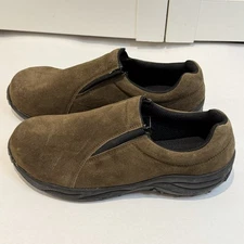 Outdoor Gear Slip On Suede Work Hiking Shoes ASTM Safety Size 8