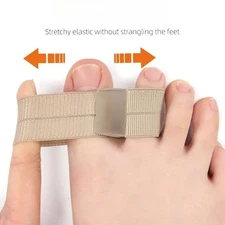 2PCS Hallux Valgus Bunion Corrector Orthopedic Adjuster Brace Foot Toe Separator