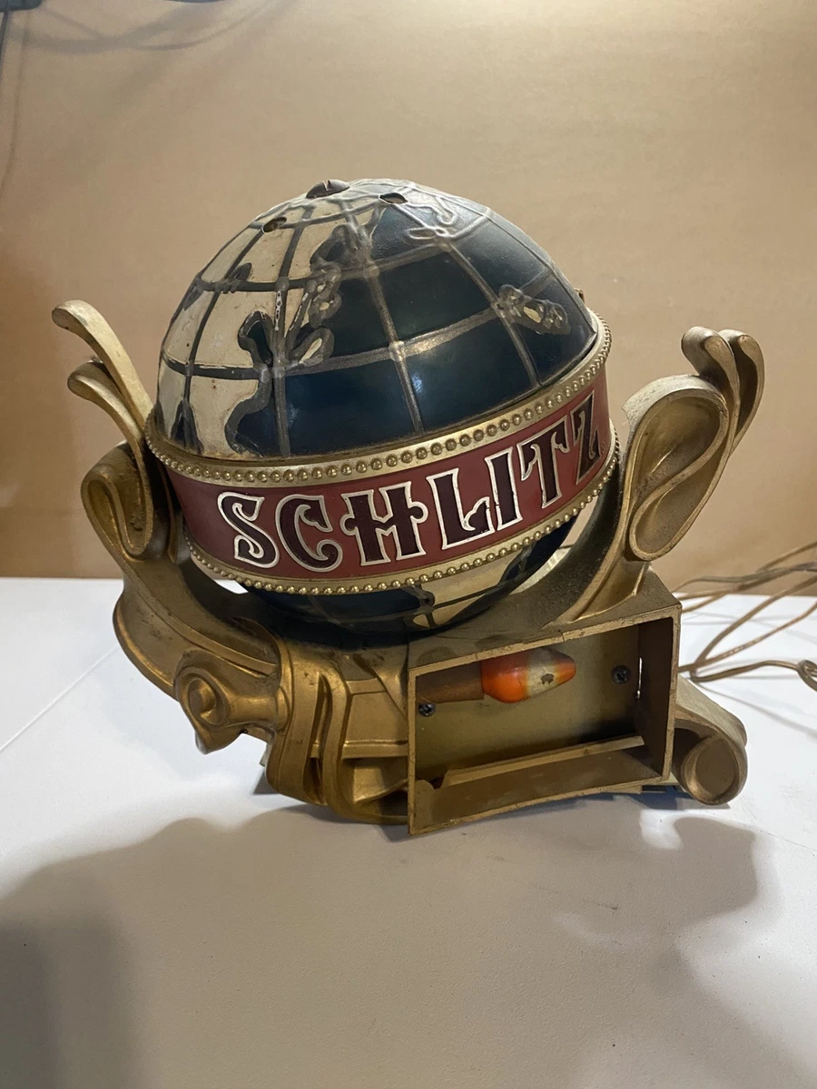 Schlitz Beer Globe | eBay