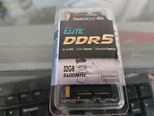 New TeamGroup Elite 32GB PC5 DDR5 5600 SODIMM...