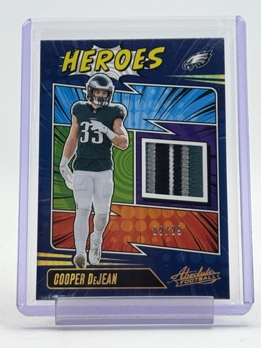 2025 Panini Absolute Cooper DeJean Gold (RAW)