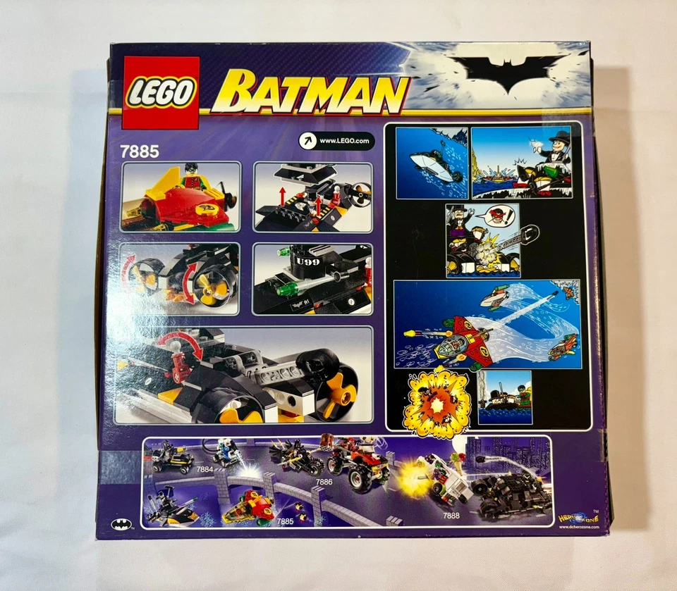New Lego Batman 7885 Robin’s Scuba Jet New In Sealed Box 2008 - Image 2 of 4
