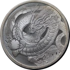 World of Dragons: The Chinese Dragon 1 Ounce Silver Round .999 Fine