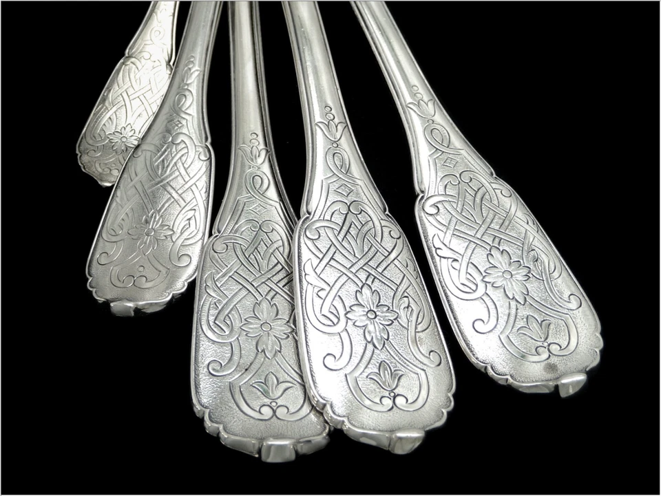 Cardeilhac - Ménagère de Table et ses Couteaux Argent Massif - Six Convives - - Photo 4/4