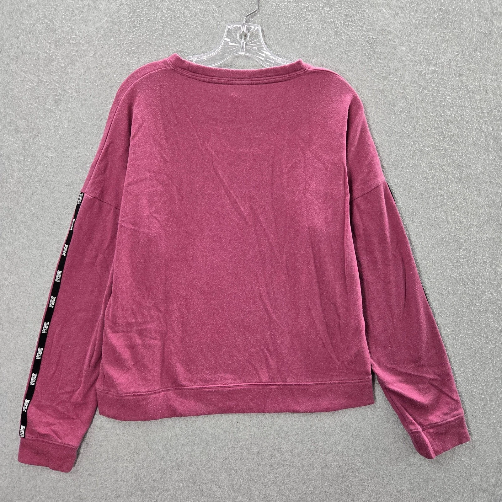 victoria-secret-vs logo campus long sleeve sweatshirt