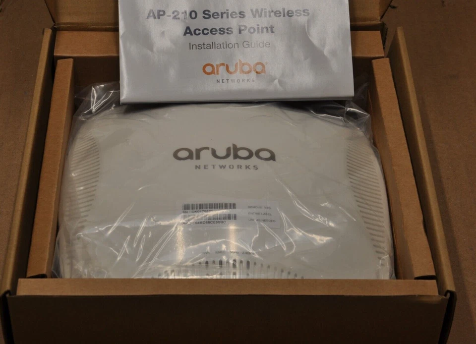 Aruba AP-215 APIN0215 Wireless Access Point New Complete - Image 3 of 4