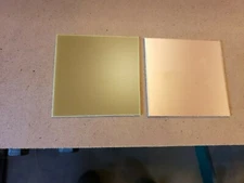 10 pcs  Single Sided Copper Clad Laminate Circuit Boards FR-4  .060, 3x3, 1 oz.