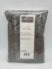 Croscill Home Kashmir Tailored Panel 43"x84” Hunter Dark Green Curtain 4068 