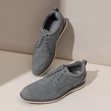 Men's Lace-up Dress Shoes Casual Business Flexible Shoes