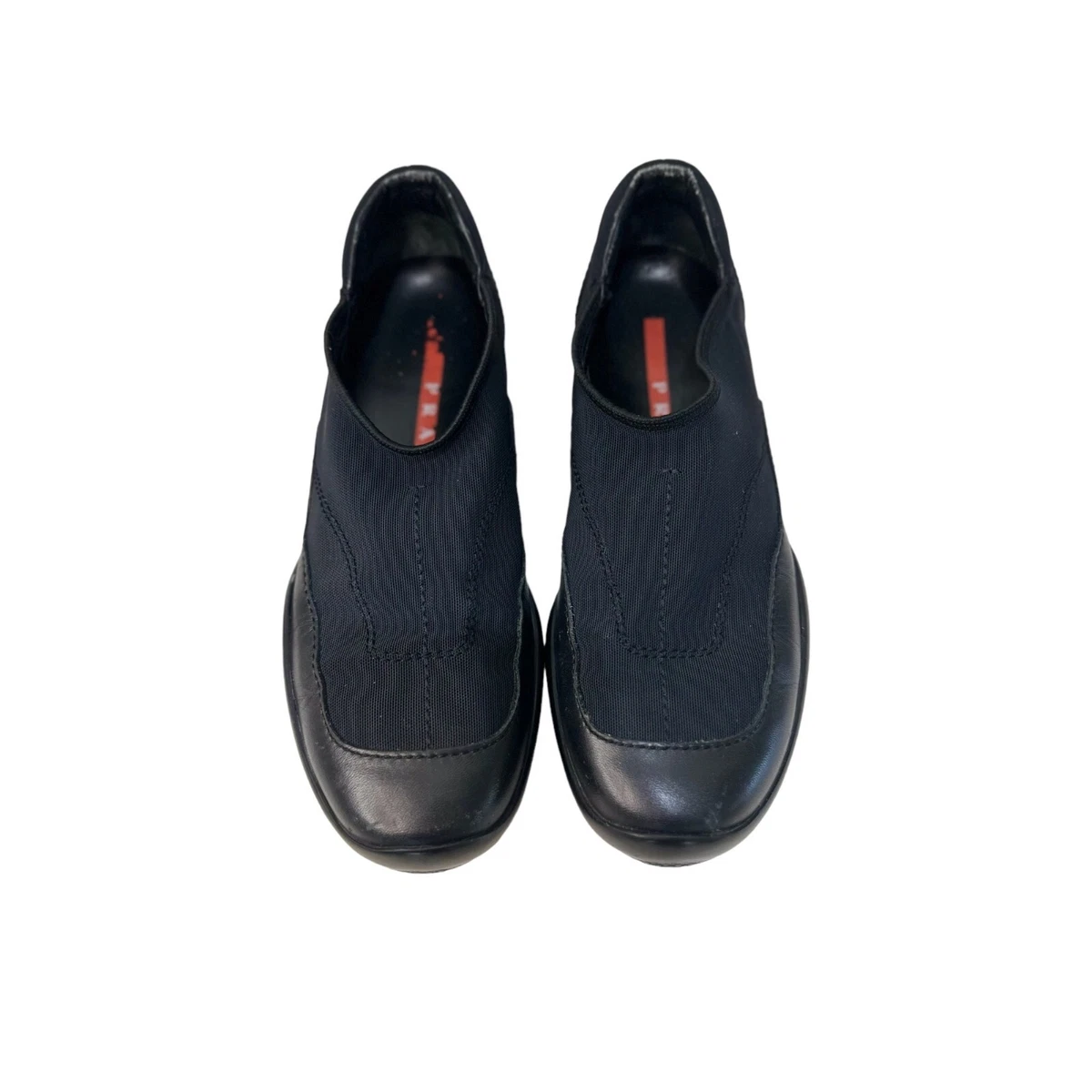 Breathable Comfort: Mesh Men Prada Sneakers