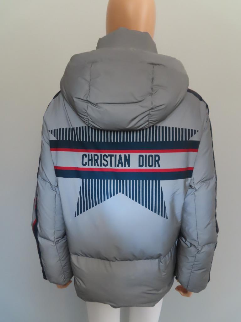 Christian Dior DIORALPS Silver-Tone Reflective Star Puffer Christian Dior DIORALPS Silver-Tone Reflective Star Puffer