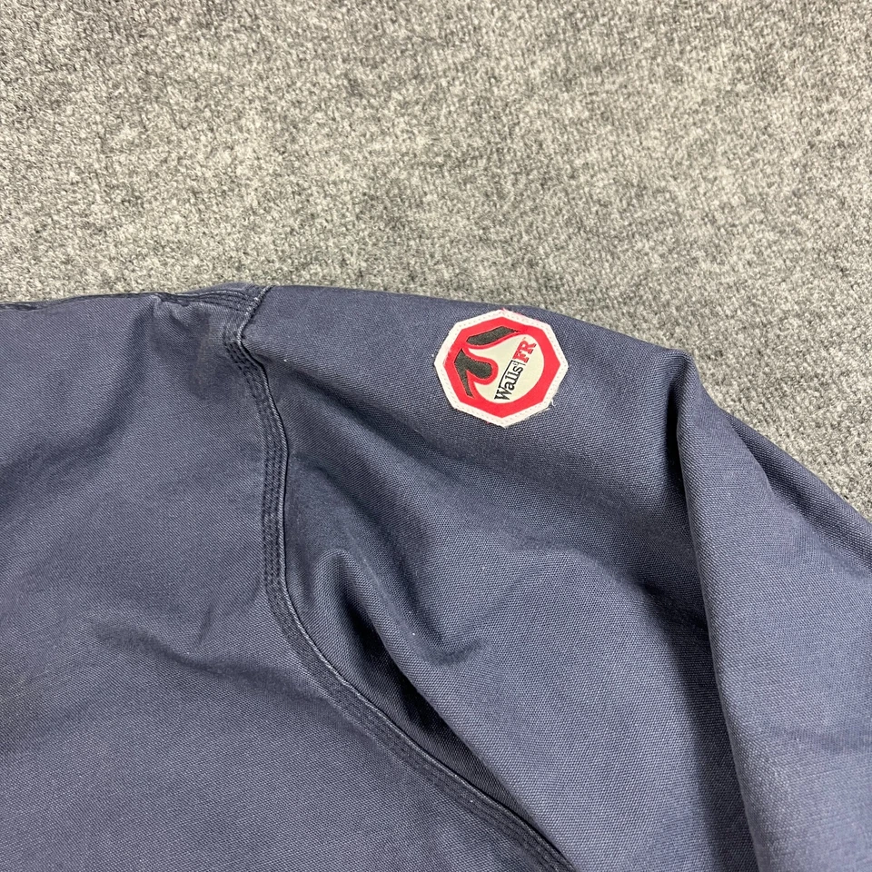 Walls Jacket Mens 5XL Blue Workwear FR Fire Resistant 3 Hrc ATPV 37.5 2112 - Image 2 of 4