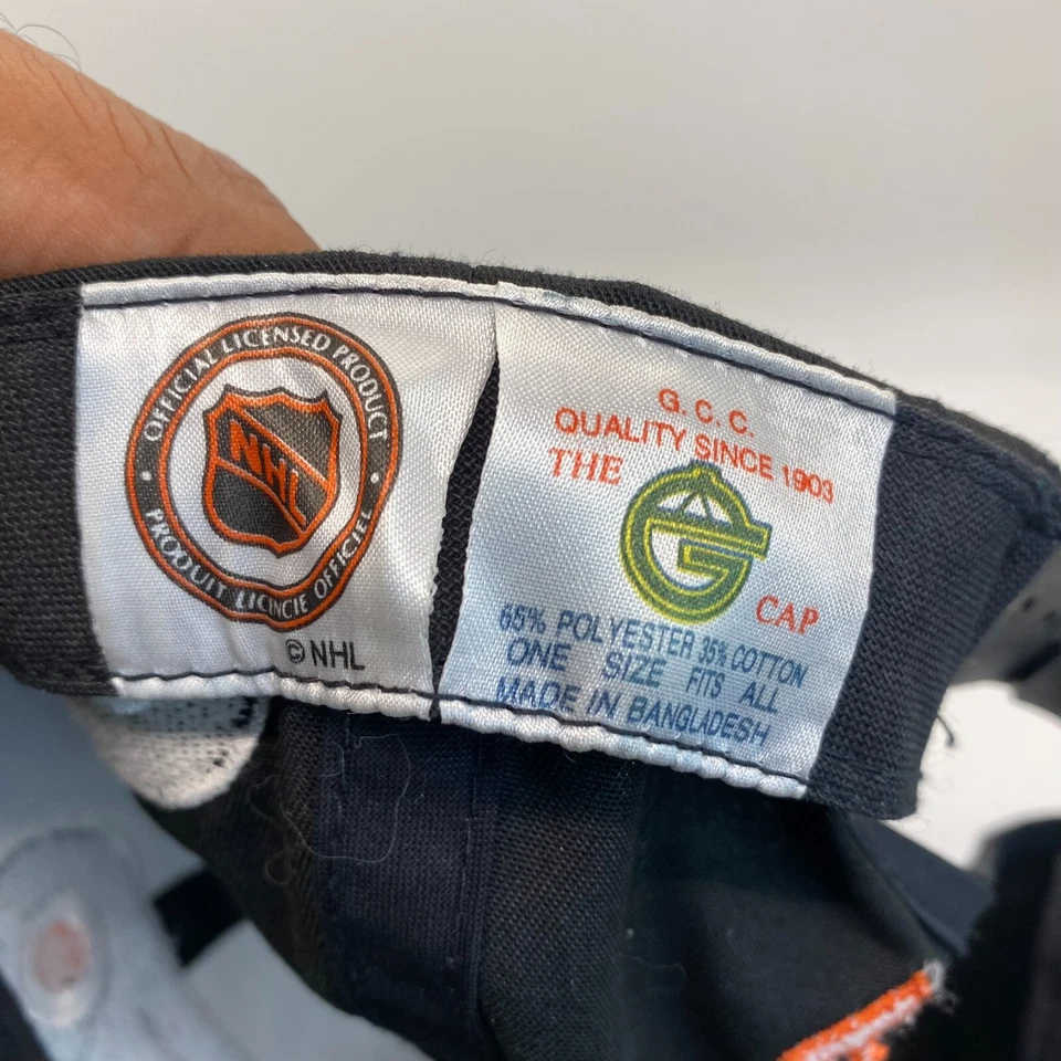 Gorra Philadelphia Flyer de colección años 90 gorra con cierre a presión JUVENTUD NUEVA SIN ETIQUETAS Foto 4 de 4