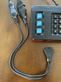 Atari 5200 Wico Command Control Joystick Controller Keypad & Y Adaptor 