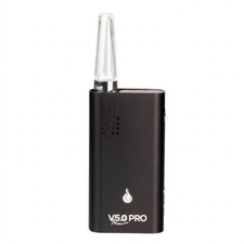 Flowermate Mini Pro V5.0s Schwarz | Tragbarer Vaporizer Kr&auml;uter & Konzentrate