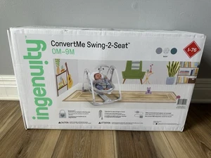 Ingenuity Convert Me 2-in-1 Sons vibrants pour bébé portable 6-20 Lbs