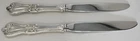 TWO ANTIQUE TOWLE OLD COLONIAL  (1894) STERLING SILVER  DINNER KNIVES
