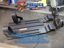 Setina T rail dual gun lock mount with universal handcuff locks