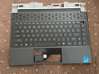 New Dell Alienware X14 R2 Palmrest US Backlit Keyboard 0DVDNC B22b