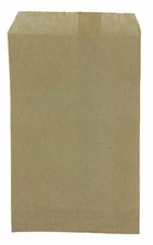 200 Qty 6" x 9" Kraft Flat Paper Gifts/Cookies/Candy Bags