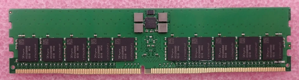 NEW SK Hynix 32GB 2Rx8 DDR5 PC5-6400 ECC REG RDIMM Server Memory HMCG88AHBRA478N - Image 3 of 3