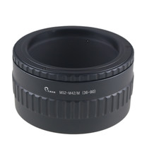 M52 to M42 Mount Lens Adjustable Focusing Helicoid Macro Tube Adapter 36-90mm