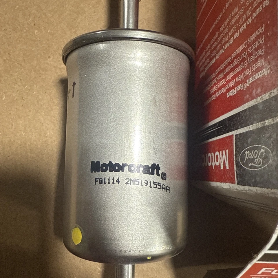 🔥NUEVO Filtro de combustible de motor original Ford Motorcraft FG1114 1 PIEZA Foto 2 de 4