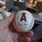 Andrew Heaney Signed autographed Baseball Los Angeles Angels