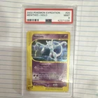 Pokémon TCG Mewtwo Holo Rare 020/165 Expedition Base Set PSA 9 2002