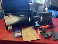Argus Art Deco Photographic Slide Projector  Case WORKING