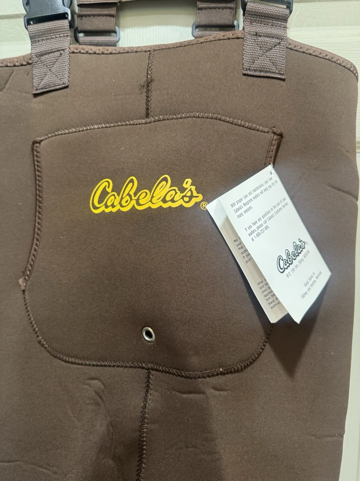CABELA’S Youth Roaring Fork 3.5mm Neoprene Boot Foot Waders Sz 6 NEW