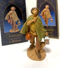 Fontanini 5" Scale DAVID Innkeeper’s Nephew Nativity Figure #52594 Italy  1987