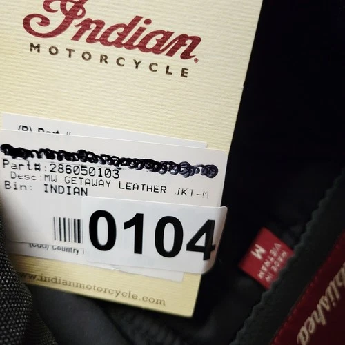 Indian Motorcycle Getaway Leather Jacket Brown Cowhide Riding Jacket OEM image 12