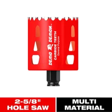 2-5/8 In. Carbide Hole Saw with 2-3/8 In. Cutting Depth