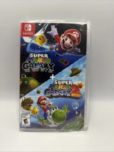 Super Mario Galaxy And Super Mario Galaxy 2 Nintendo Switch New Damaged Case