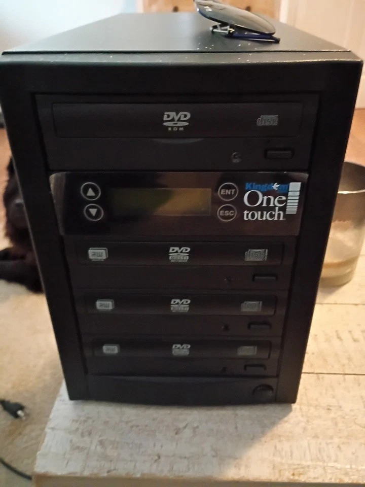 Kingdom One Touch 3 Copy DVD/CD Duplicator | Made in the USA | High-Speed - Image 3 of 4