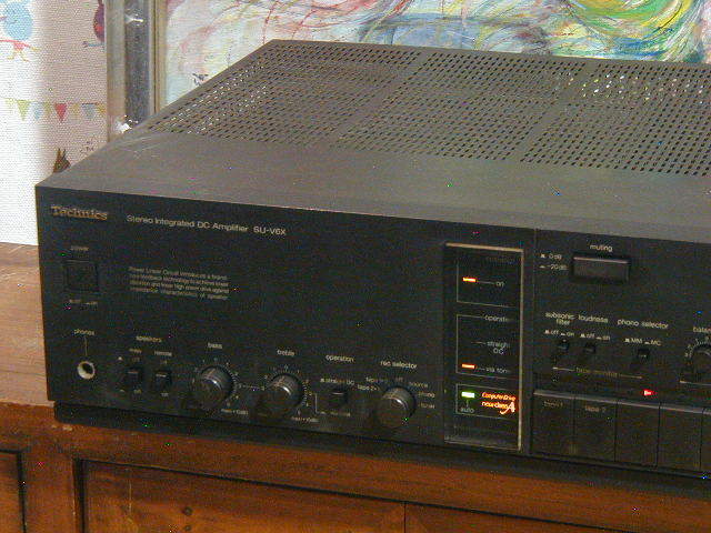 Technics SU-V6X ステレオインテグレーテッドDCアンプ TECHNICS SU-V6X Integrated Stereo DC Amplifier Tested