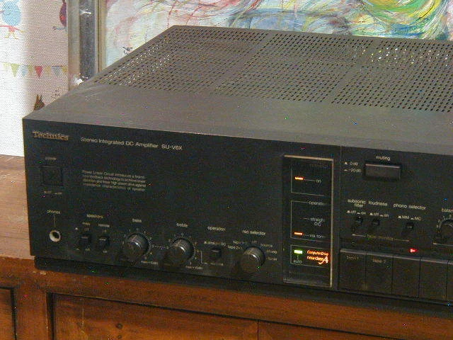 TECHNICS SU-V6X Integrated Stereo DC Amplifier Tested Working | eBay