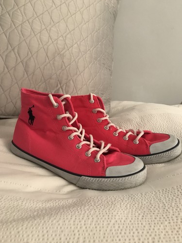 polo high top trainers