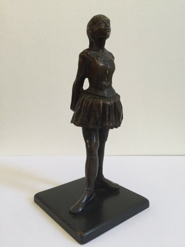 EDGAR DEGAS BALLERINA TÄNZERIN ECHT VINTAGE BRONZE STATUE SKULPTUR FIGUR KUNST X - Bild 3 von 5