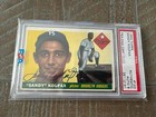 Sandy Koufax Signed 1955 Topps Rookie Card Auto #123 RC PSA/DNA 9